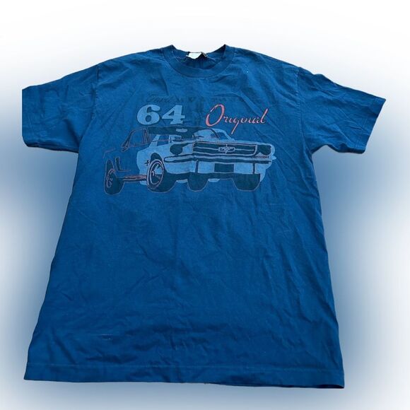 Men’s Ford Mustang 64 Original Y2K Tshirt - Picture 1 of 3
